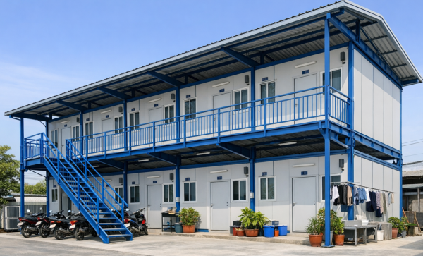 Nhà trọ kết cấu thép